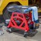 Stalwart Creeper Stool Chair - Mechanic Chair with Wheels & Tool Tray, 300lb Capacity by Red/Black 75-CAR2021 - alternate 9